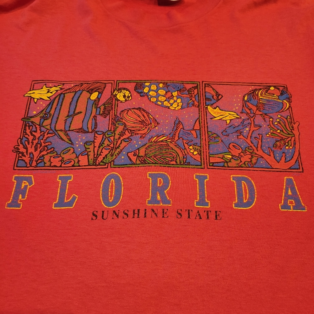 Florida fish w/coral T-shirt